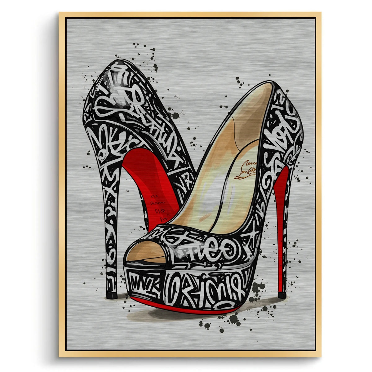 Streetwalk Luxury - Metal - Jasmineart.ae