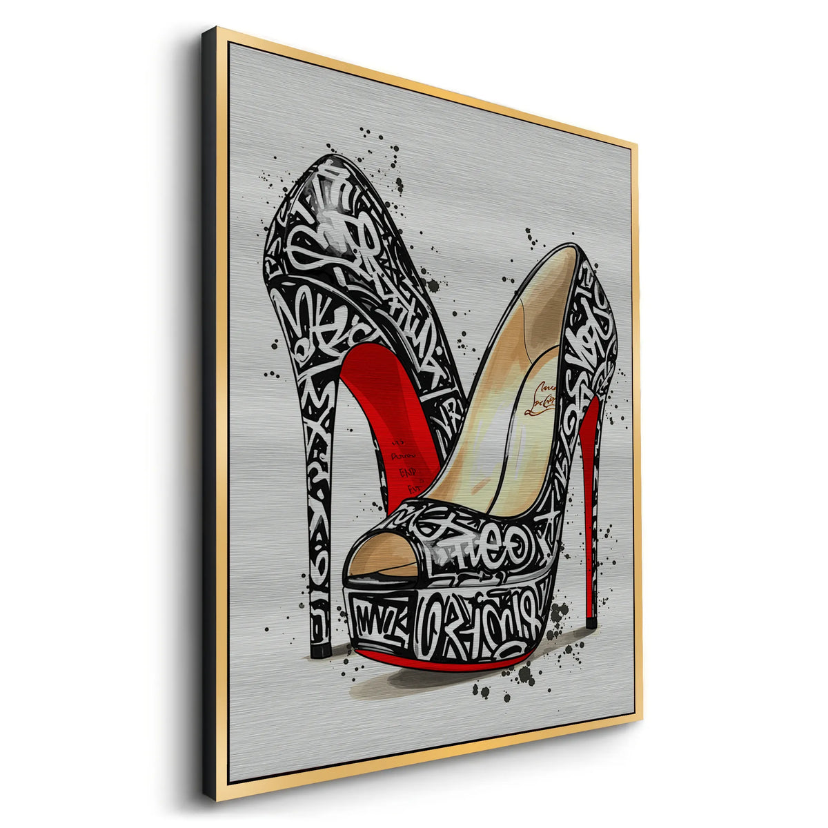 Streetwalk Luxury - Metal - Jasmineart.ae
