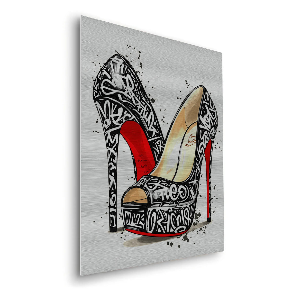 Streetwalk Luxury - Metal - Jasmineart.ae