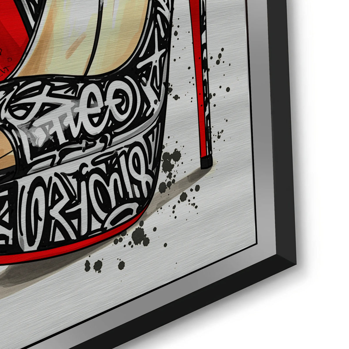 Streetwalk Luxury - Metal - Jasmineart.ae