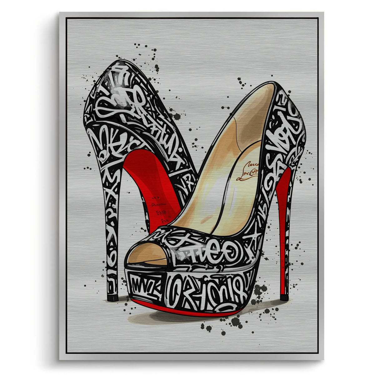 Streetwalk Luxury - Metal - Jasmineart.ae