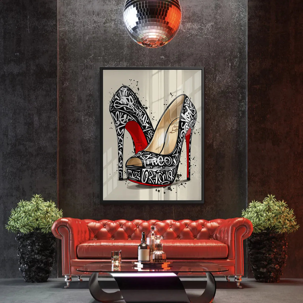 Streetwalk Luxury - Acrylic - Jasmineart.ae