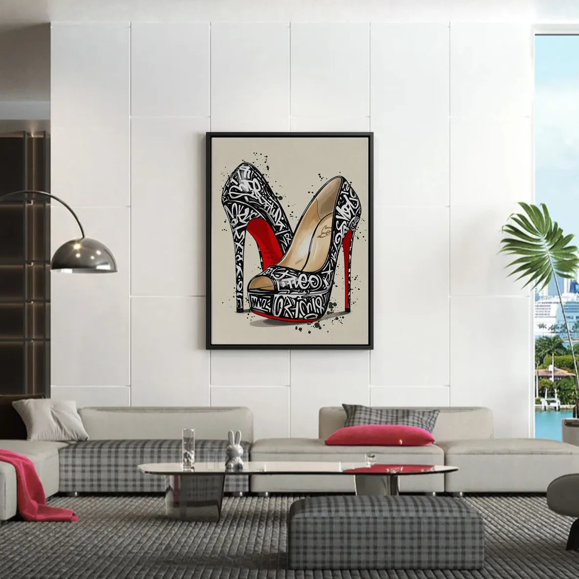 Streetwalk Luxury - Canvas - Jasmineart.ae