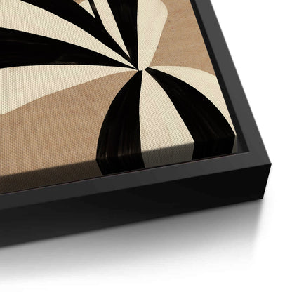 Striped Leaf - Canvas