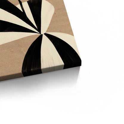 Striped Leaf - Canvas