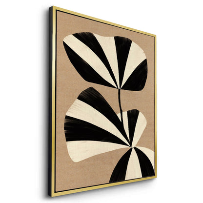 Striped Leaf - Canvas