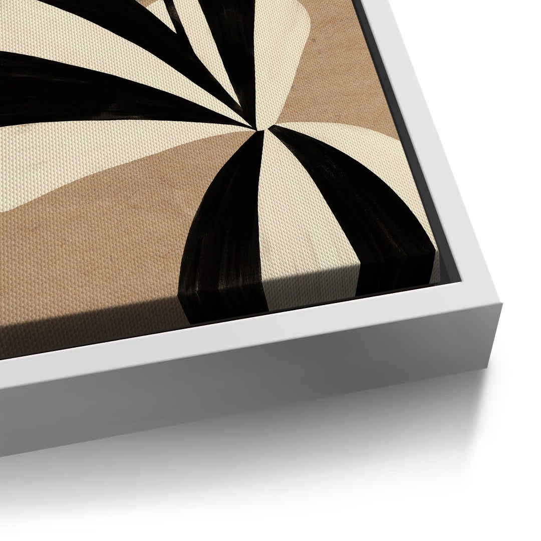 2Striped Leaf - Canvas