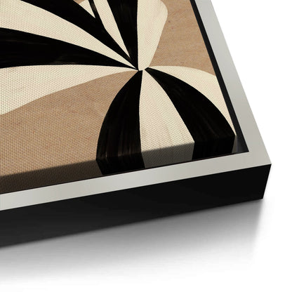 Striped Leaf - Canvas