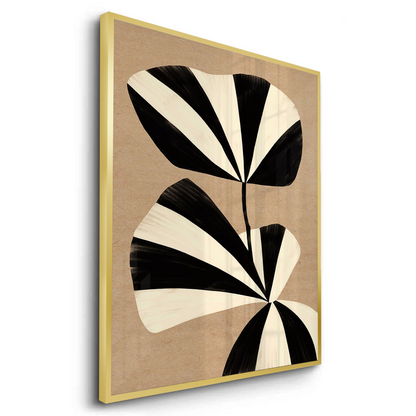 Striped Leaf - Fine Art
