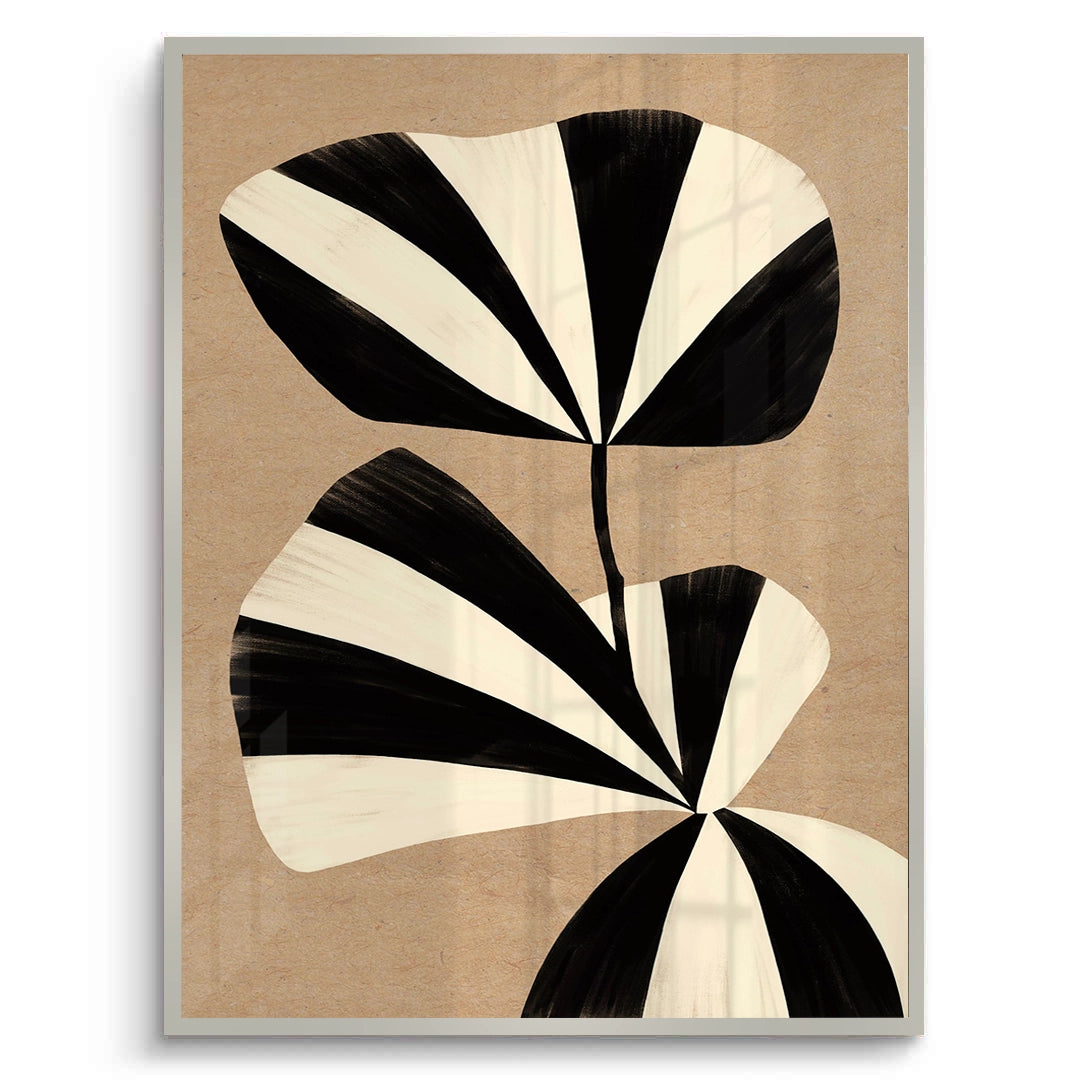 2Striped Leaf - Fine Art