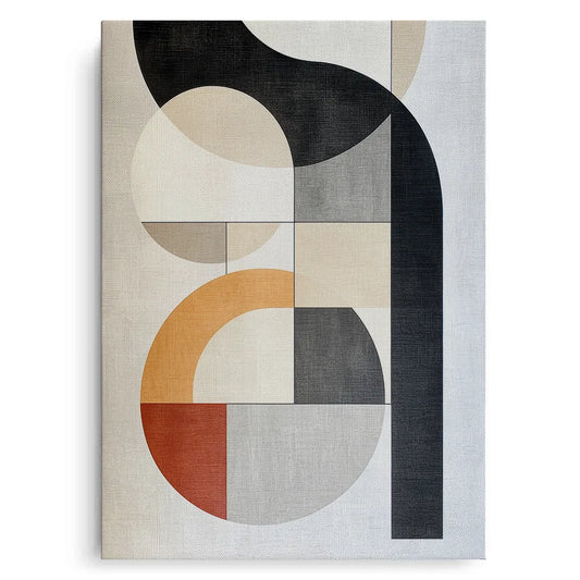 Structured Harmony - canvas