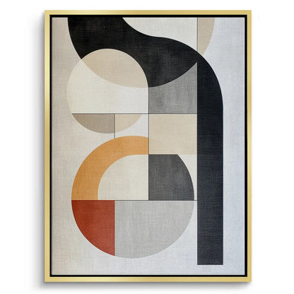 Structured Harmony - canvas