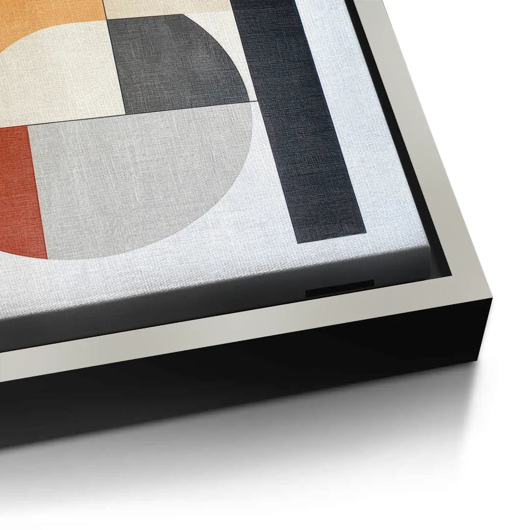 Structured Harmony - canvas - Jasmineart.ae