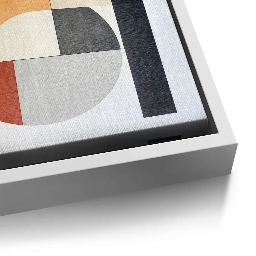 Structured Harmony - canvas - Jasmineart.ae