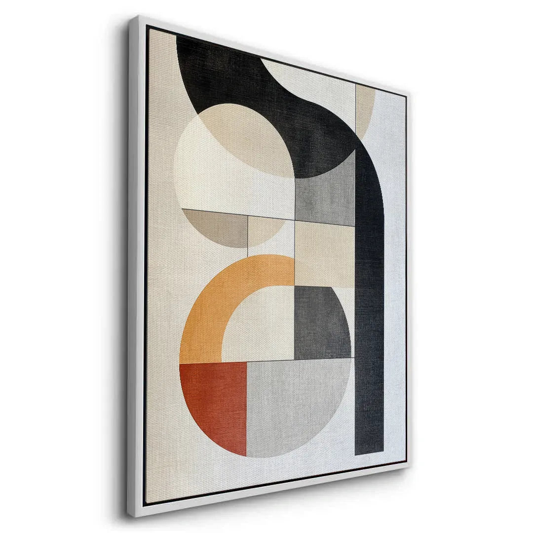 Structured Harmony - canvas - Jasmineart.ae