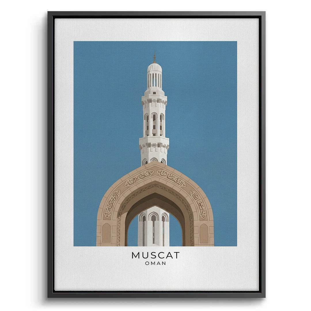 2Sultan Qaboos Grand Mosque - Canvas