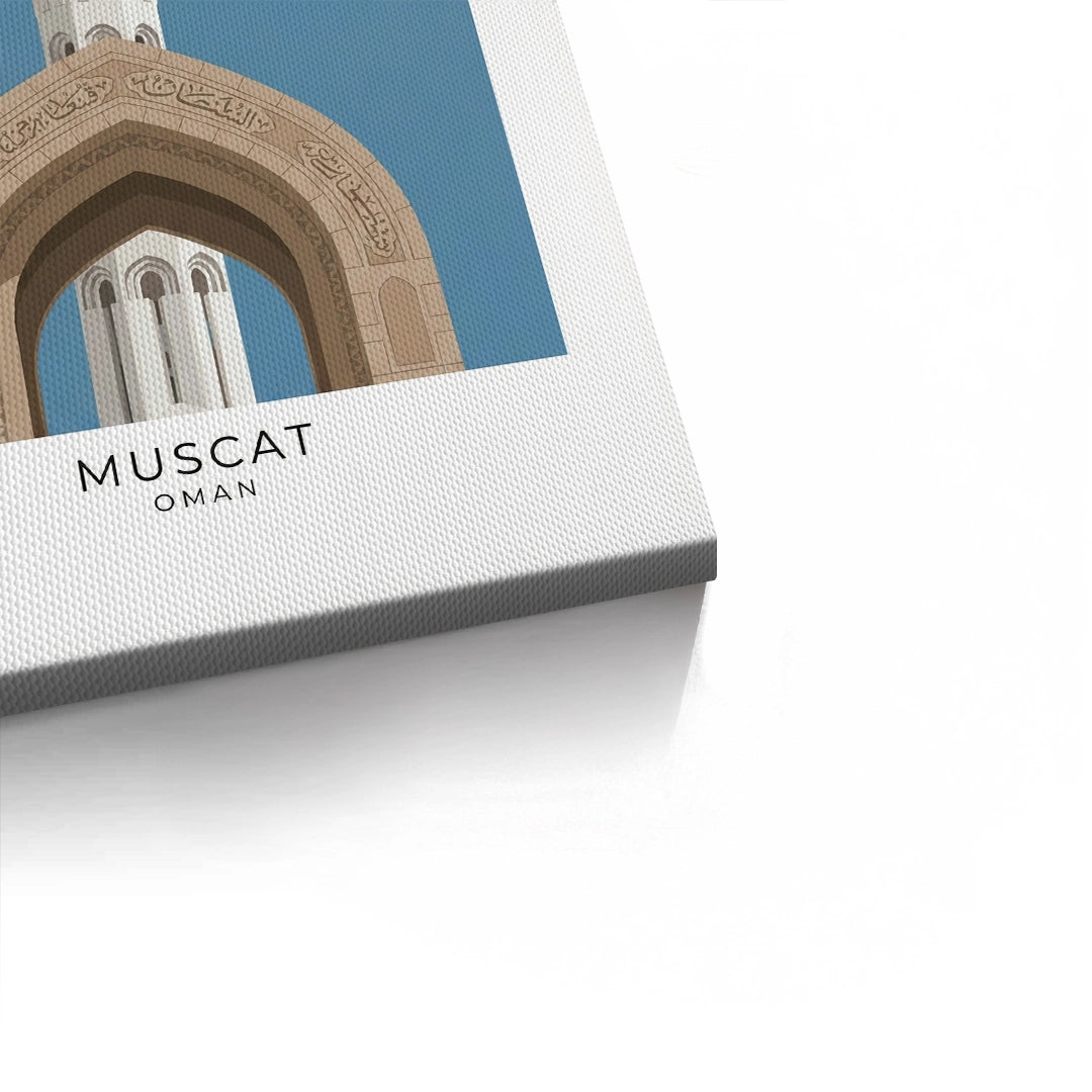 2Sultan Qaboos Grand Mosque - Canvas