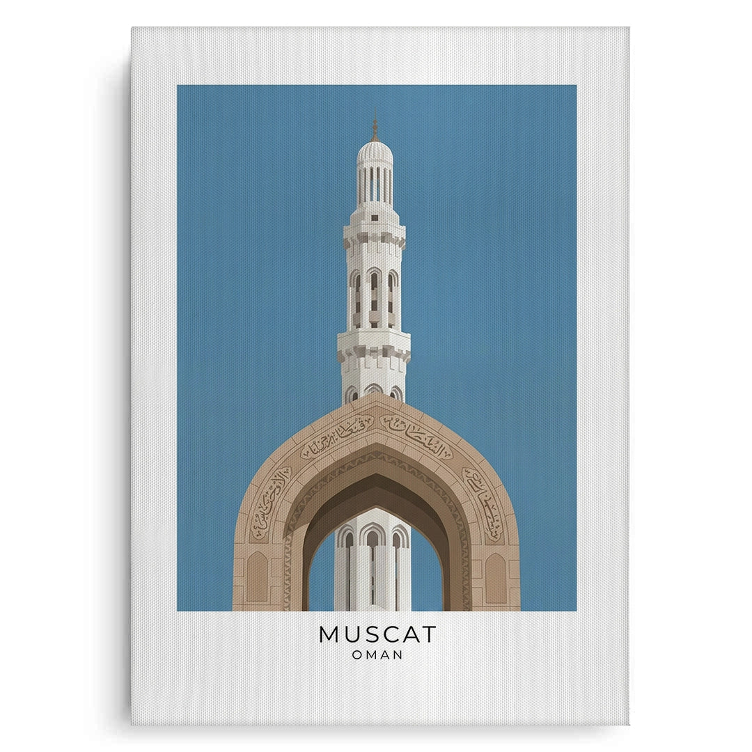 2Sultan Qaboos Grand Mosque - Canvas