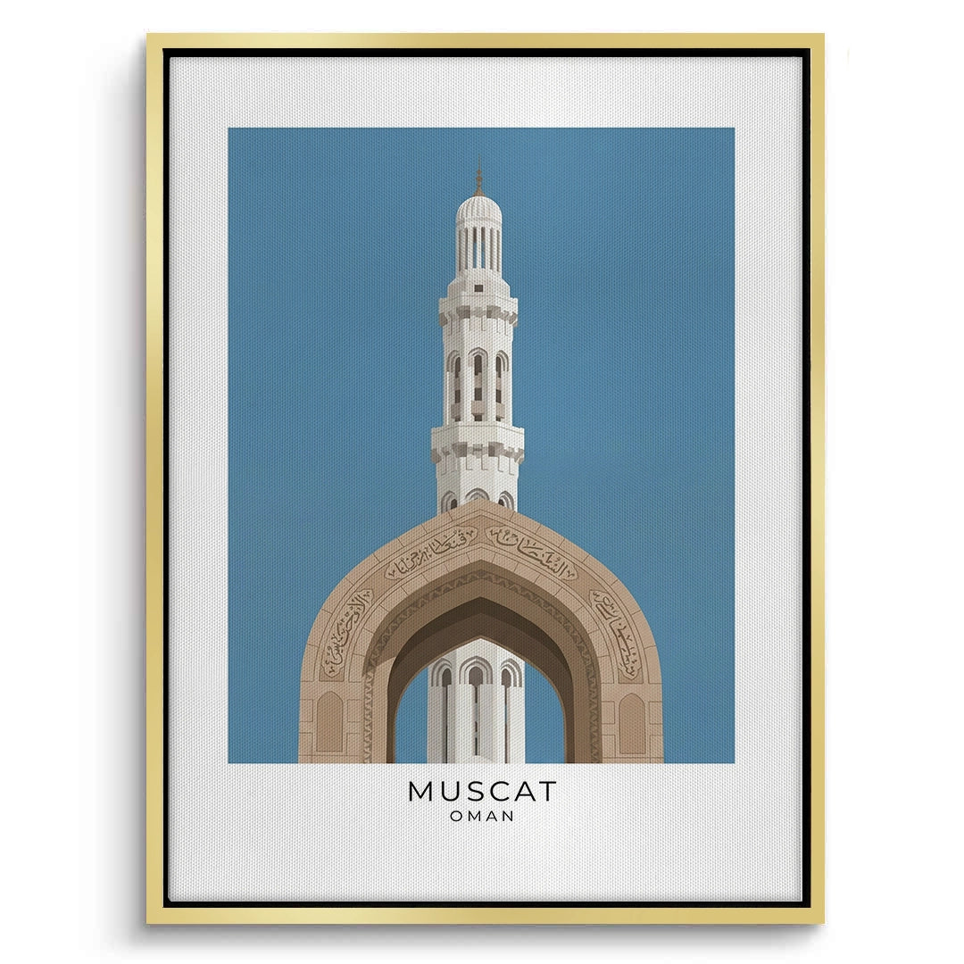 2Sultan Qaboos Grand Mosque - Canvas
