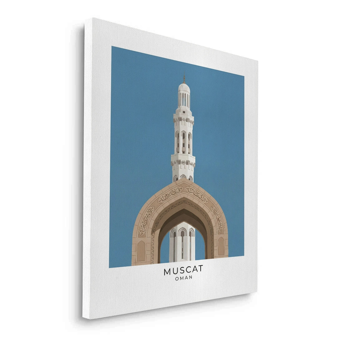 2Sultan Qaboos Grand Mosque - Canvas