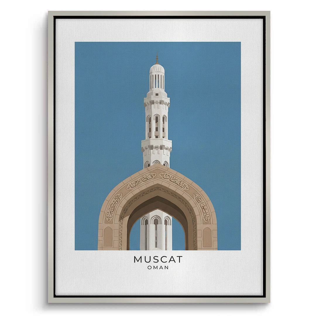 2Sultan Qaboos Grand Mosque - Canvas