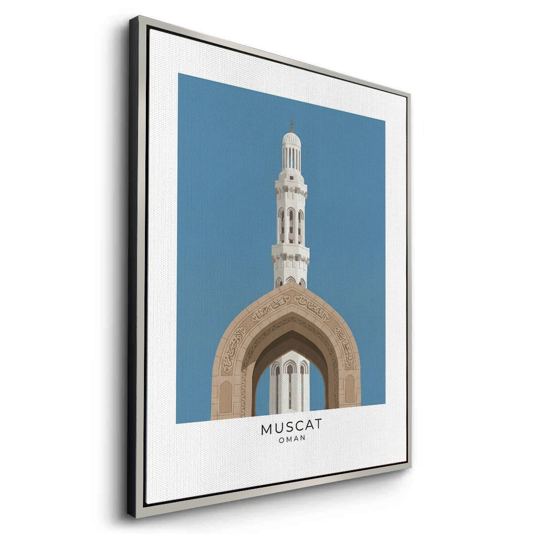 2Sultan Qaboos Grand Mosque - Canvas