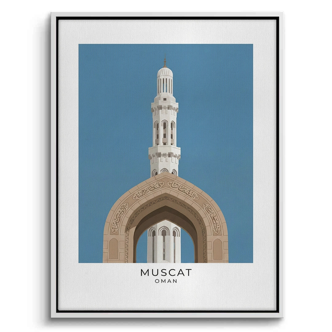 2Sultan Qaboos Grand Mosque - Canvas