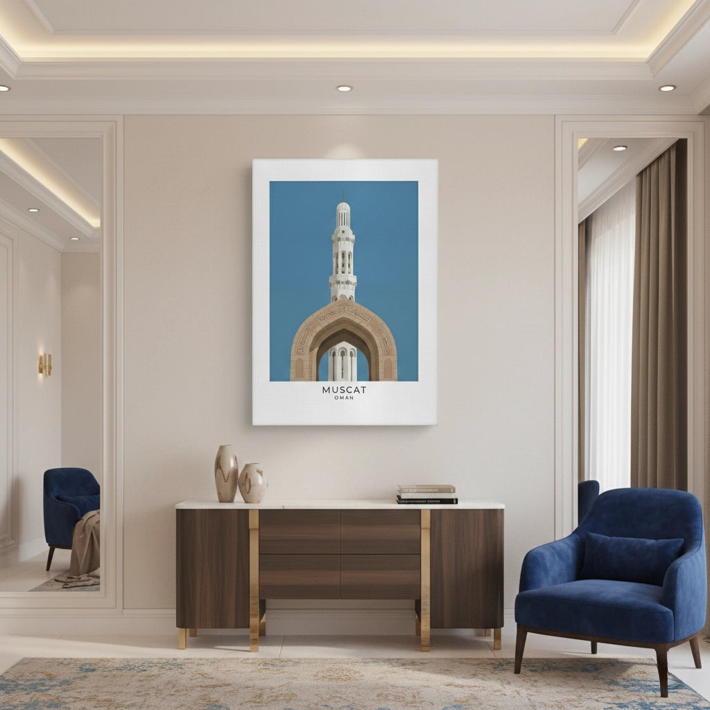 2Sultan Qaboos Grand Mosque - Canvas