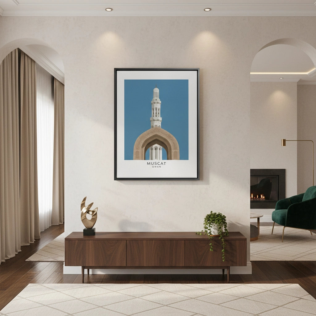 2Sultan Qaboos Grand Mosque - Canvas