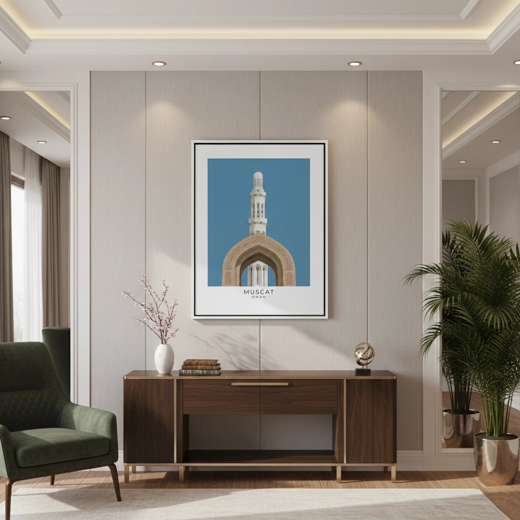 2Sultan Qaboos Grand Mosque - Canvas