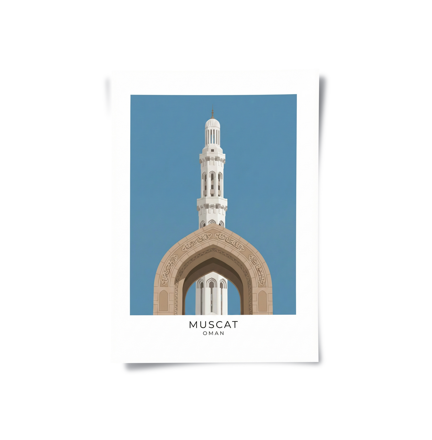 2Sultan Qaboos Grand Mosque - Poster