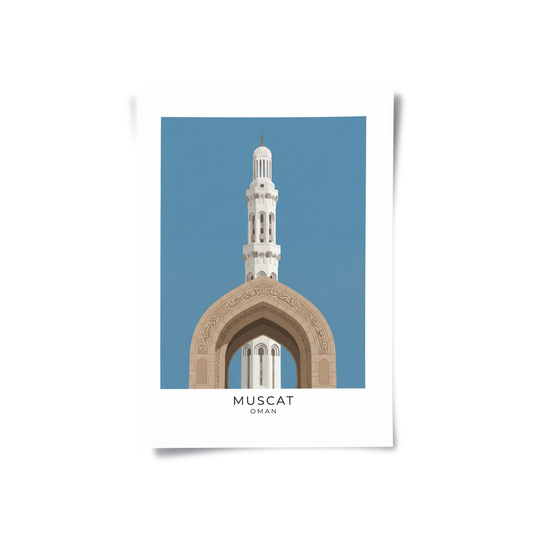 Sultan Qaboos Grand Mosque - Poster