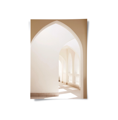Sunlit Arches - Poster