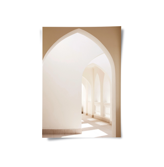 Sunlit Arches - Poster