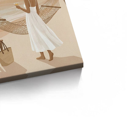 Sunset Beach Hammock - Canvas