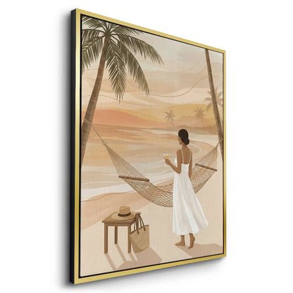 Sunset Beach Hammock - Canvas