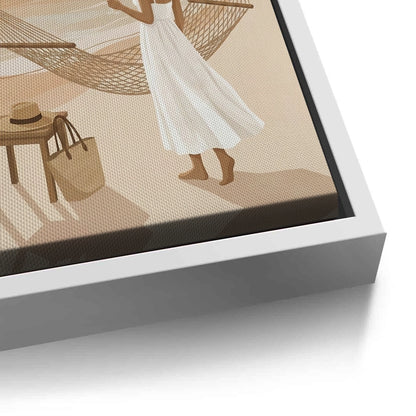 Sunset Beach Hammock - Canvas