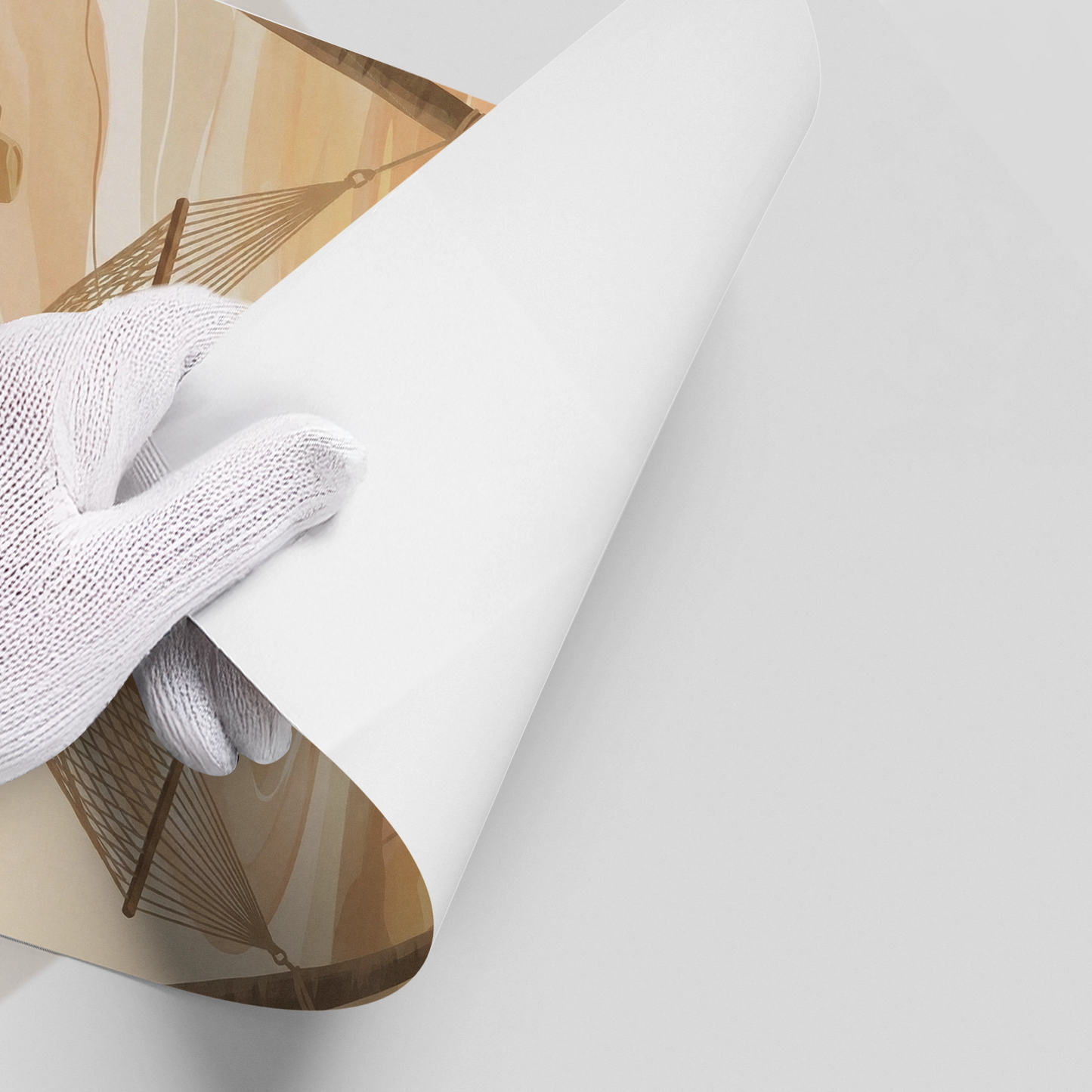 2Sunset Beach Hammock - Poster