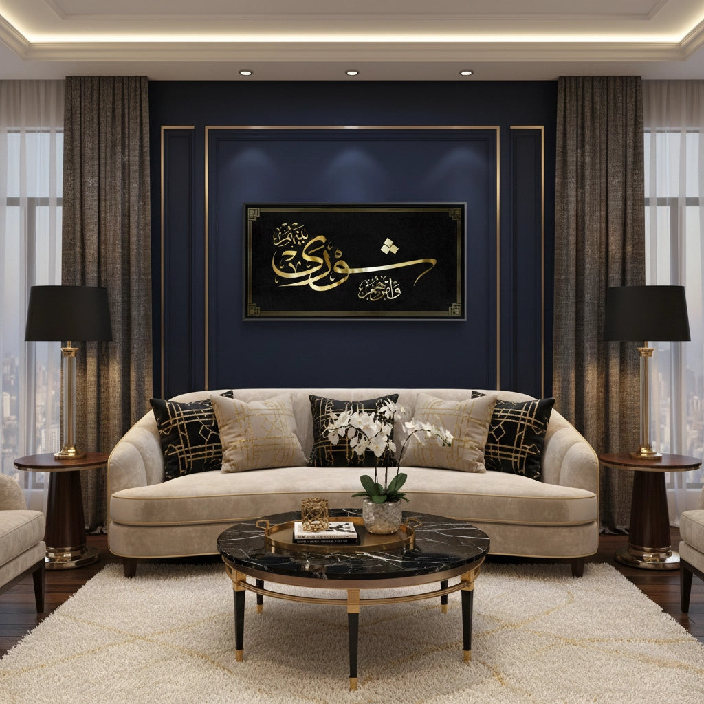 Surah Ash-Shura 42-38 - Canvas