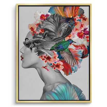 Surreal Bloom - Canvas