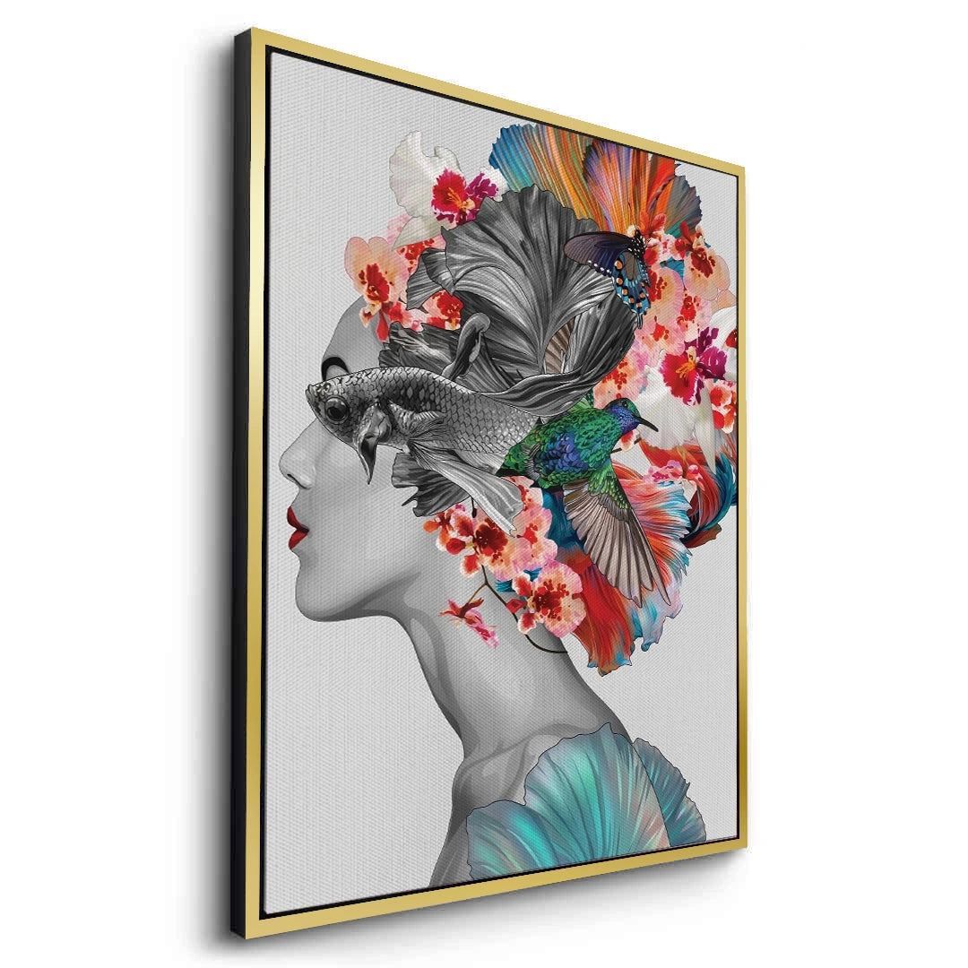 2Surreal Bloom - Canvas