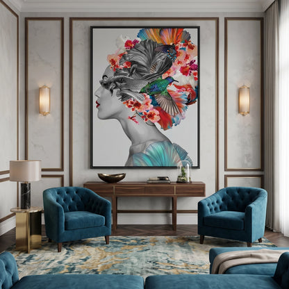 Surreal Bloom - Canvas