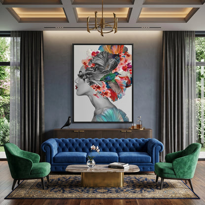Surreal Bloom - Canvas