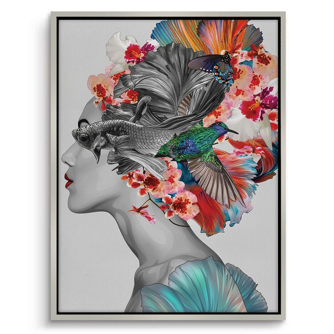 2Surreal Bloom - Canvas