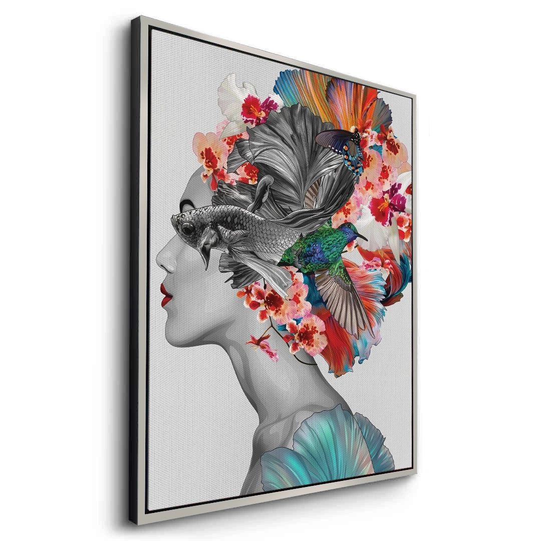 2Surreal Bloom - Canvas