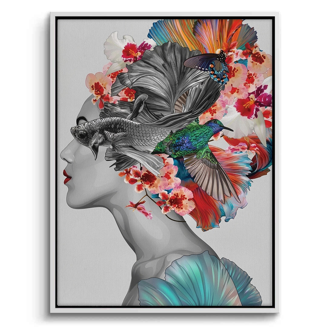 2Surreal Bloom - Canvas