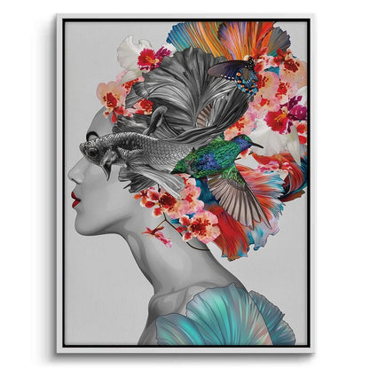 Surreal Bloom - Canvas