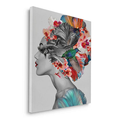 Surreal Bloom - Canvas