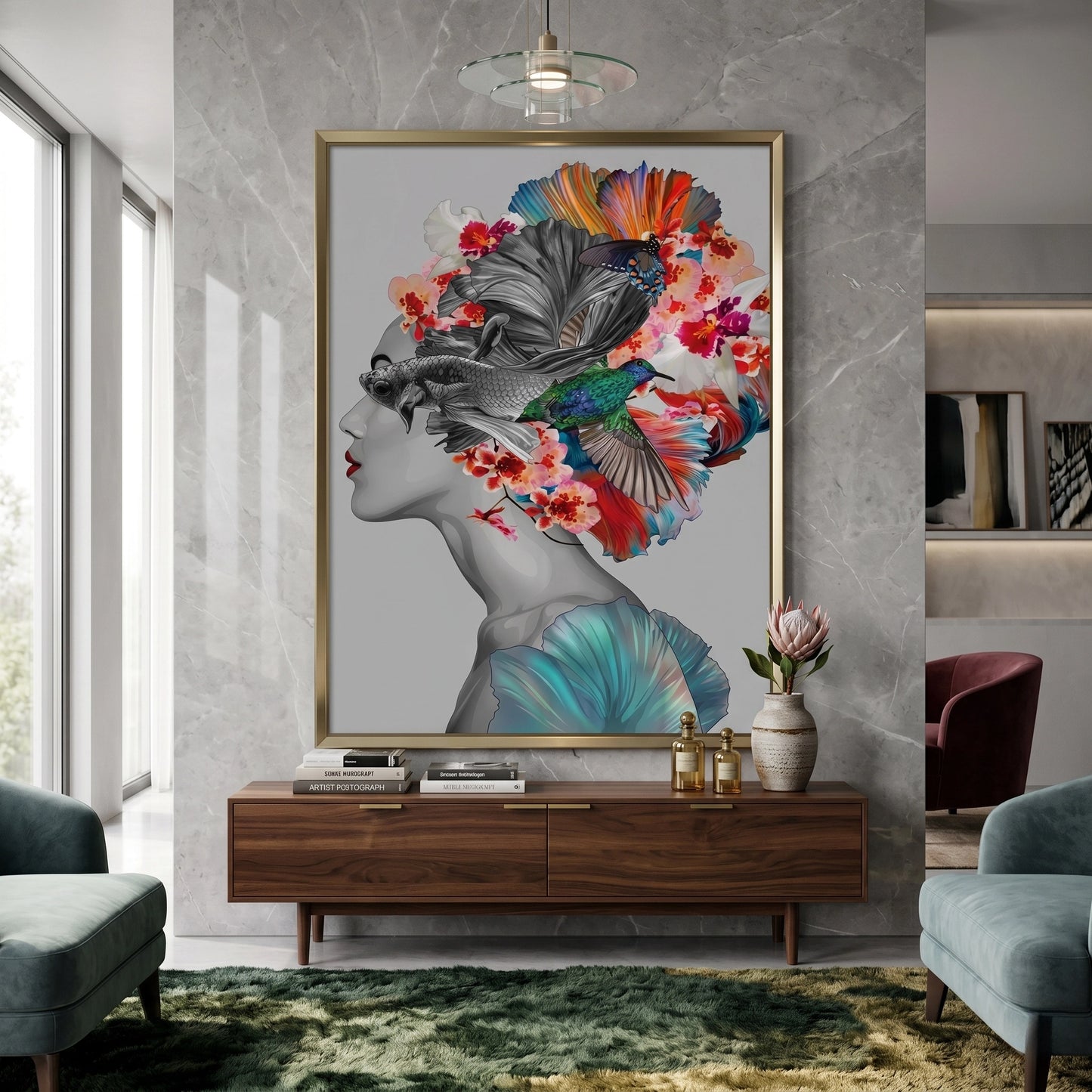 2Surreal Bloom - Fine Art