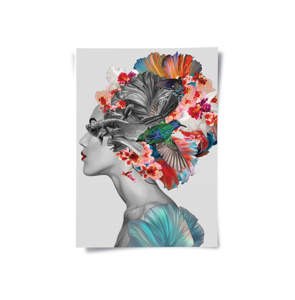 Surreal Bloom - Poster
